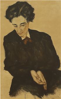 Portrait of a man wearing a brown coat - Hannes Hammerschmidt