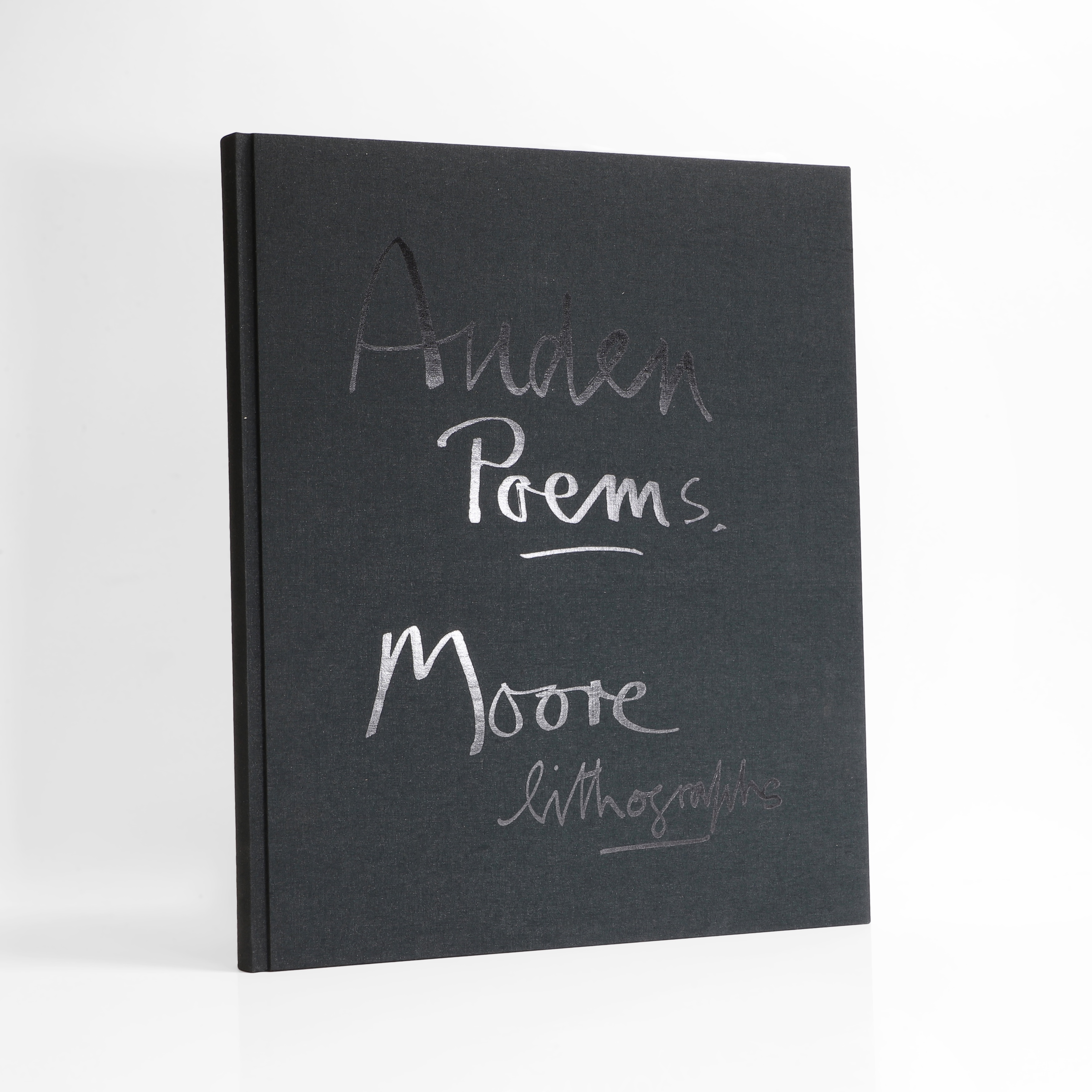 Artwork by Henry Moore, Auden Poems Moore Lithographs Portfolio 1974, Made of Lithographs Portfolio