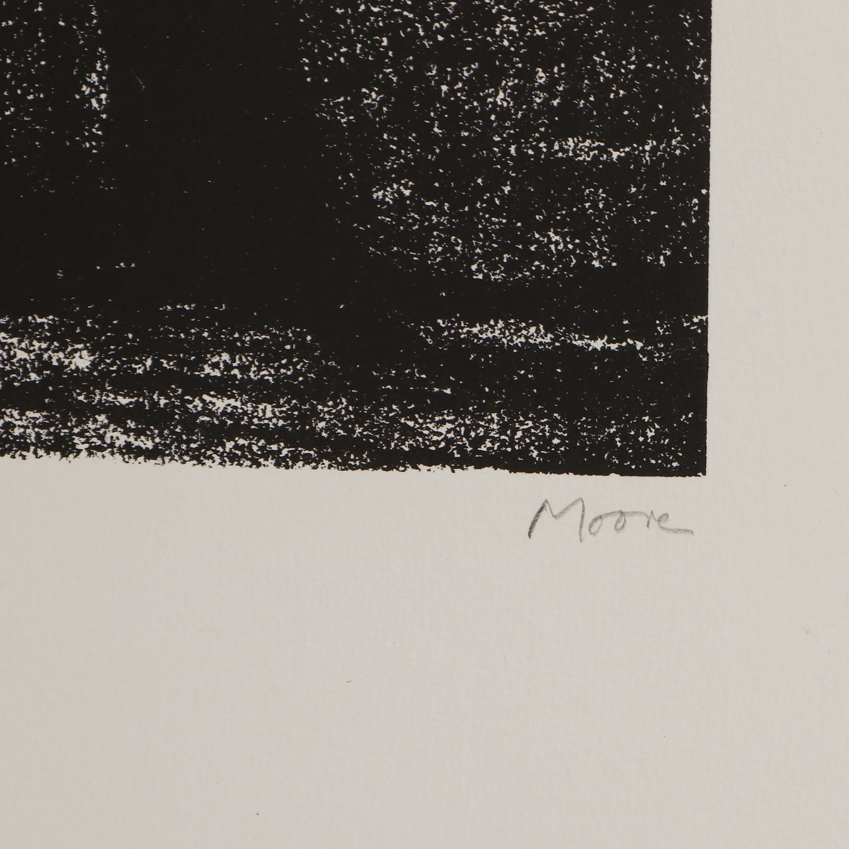 Artwork by Henry Moore, Auden Poems Moore Lithographs Portfolio 1974, Made of Lithographs Portfolio
