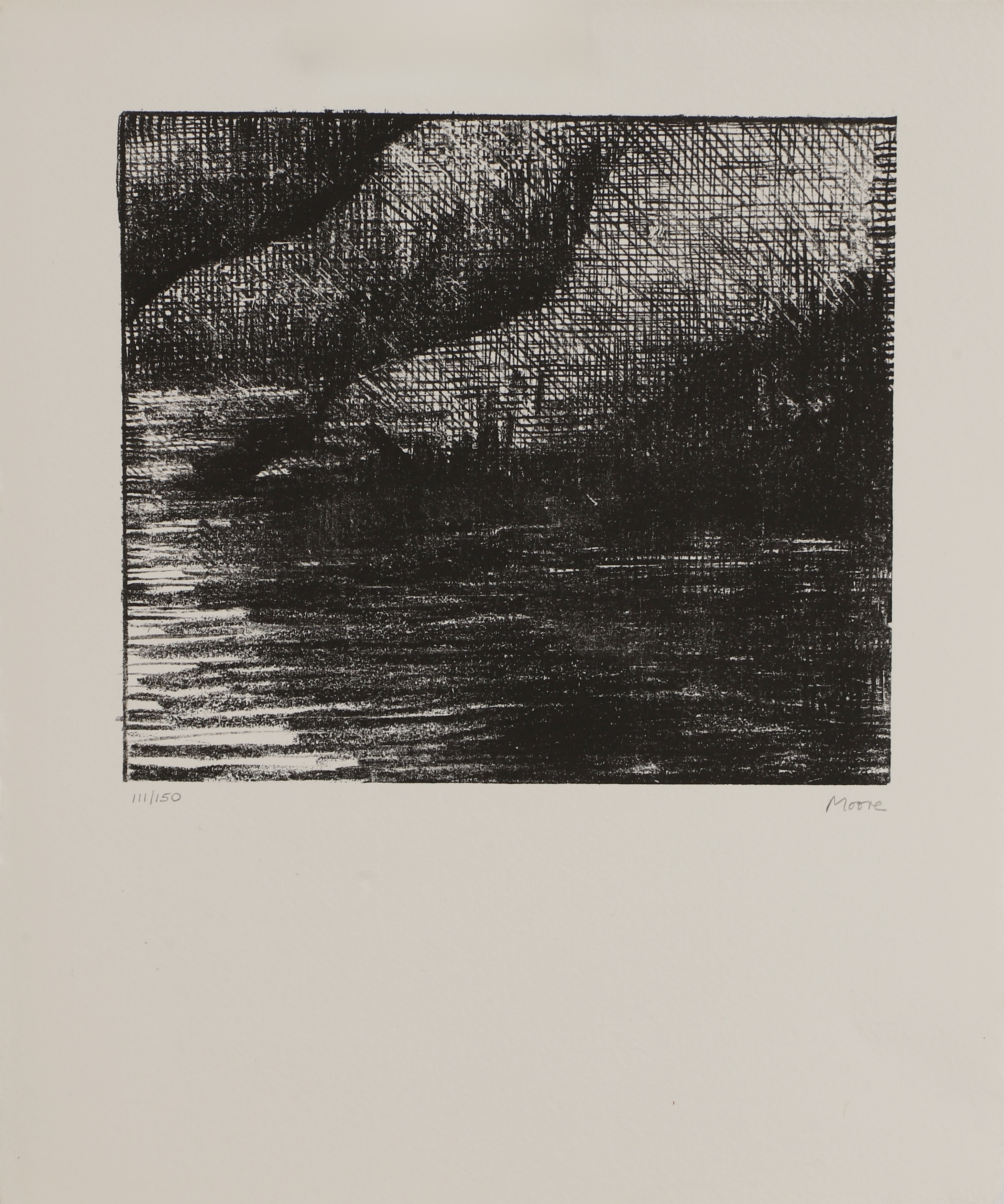Artwork by Henry Moore, Auden Poems Moore Lithographs Portfolio 1974, Made of Lithographs Portfolio