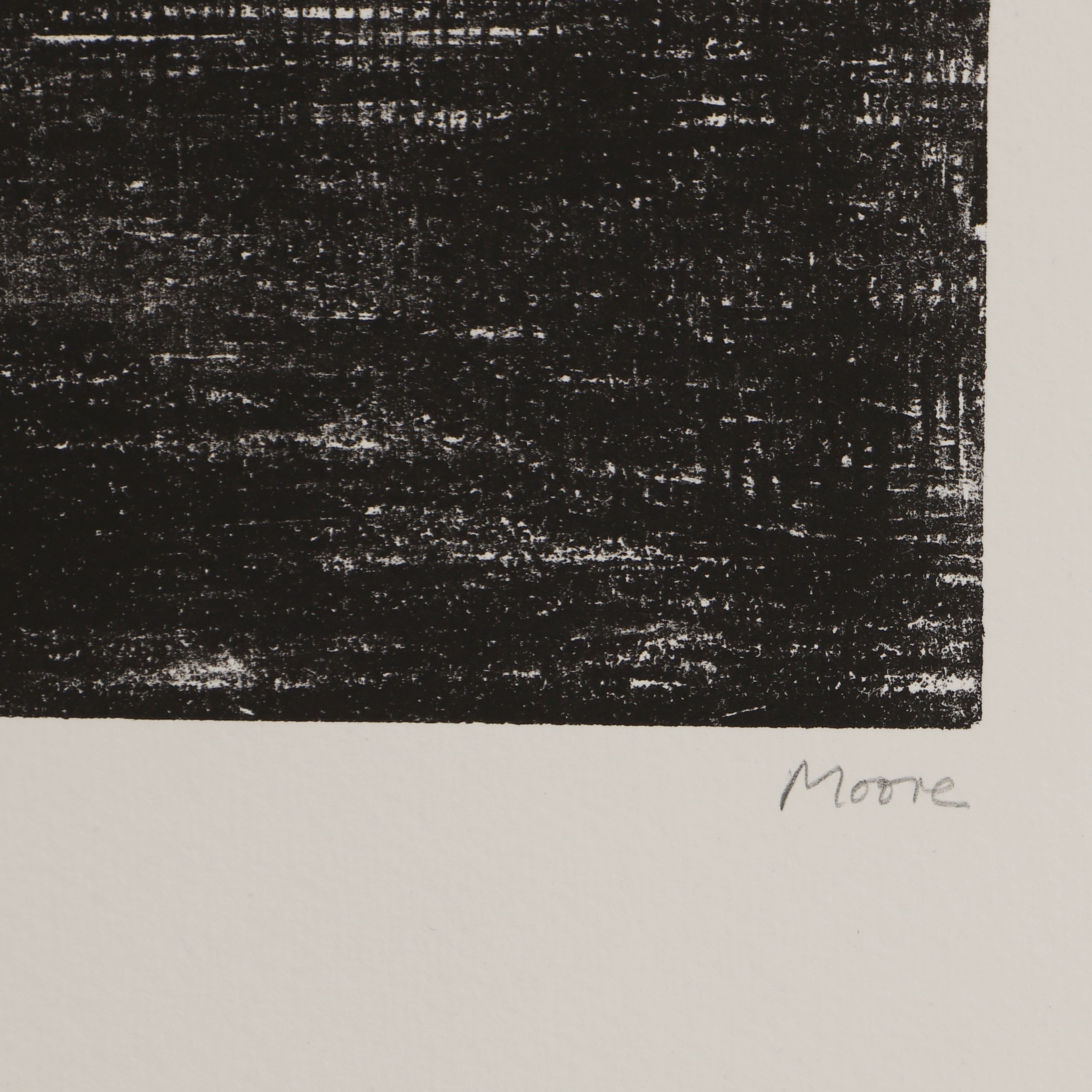 Artwork by Henry Moore, Auden Poems Moore Lithographs Portfolio 1974, Made of Lithographs Portfolio