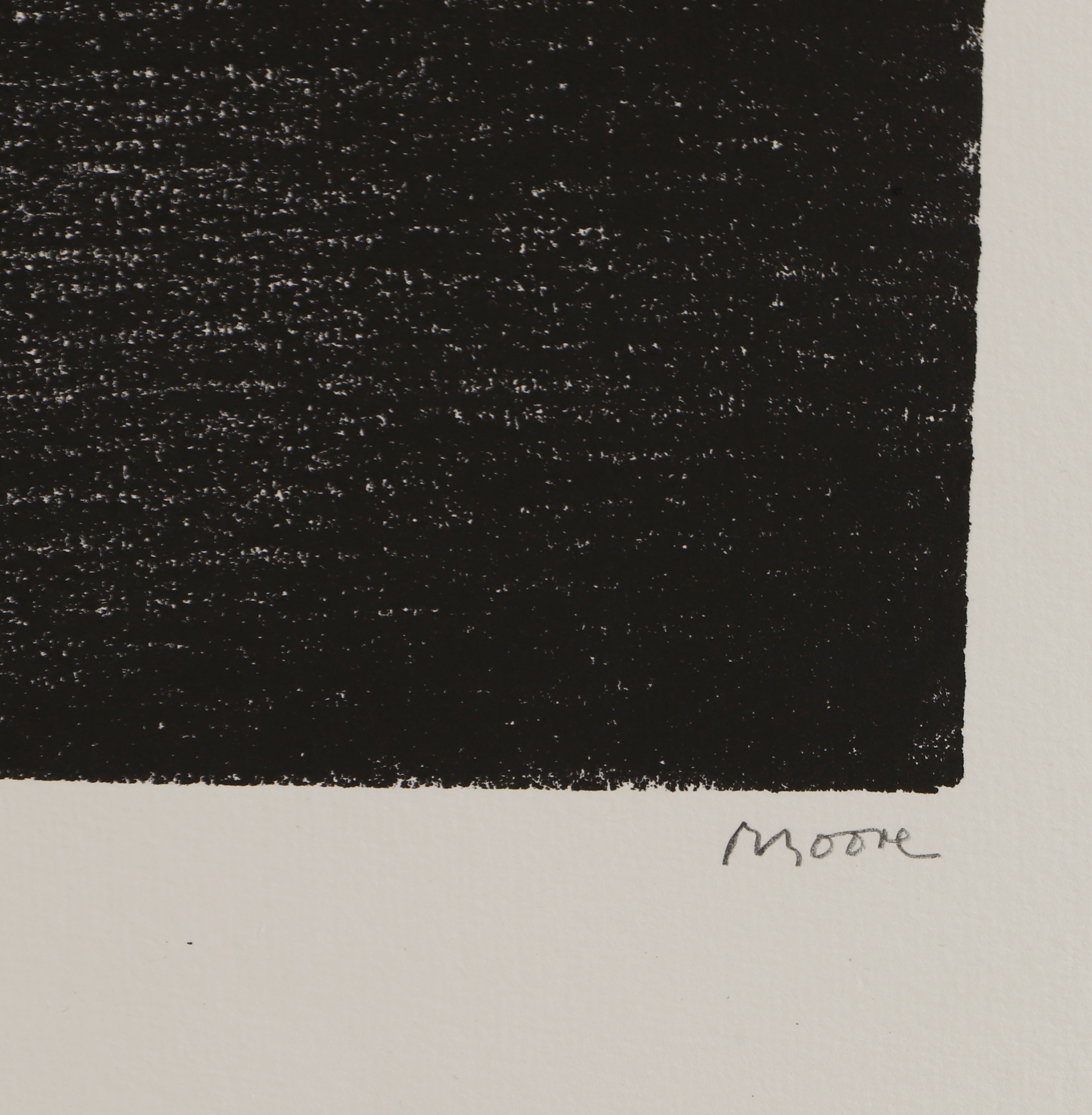 Artwork by Henry Moore, Auden Poems Moore Lithographs Portfolio 1974, Made of Lithographs Portfolio