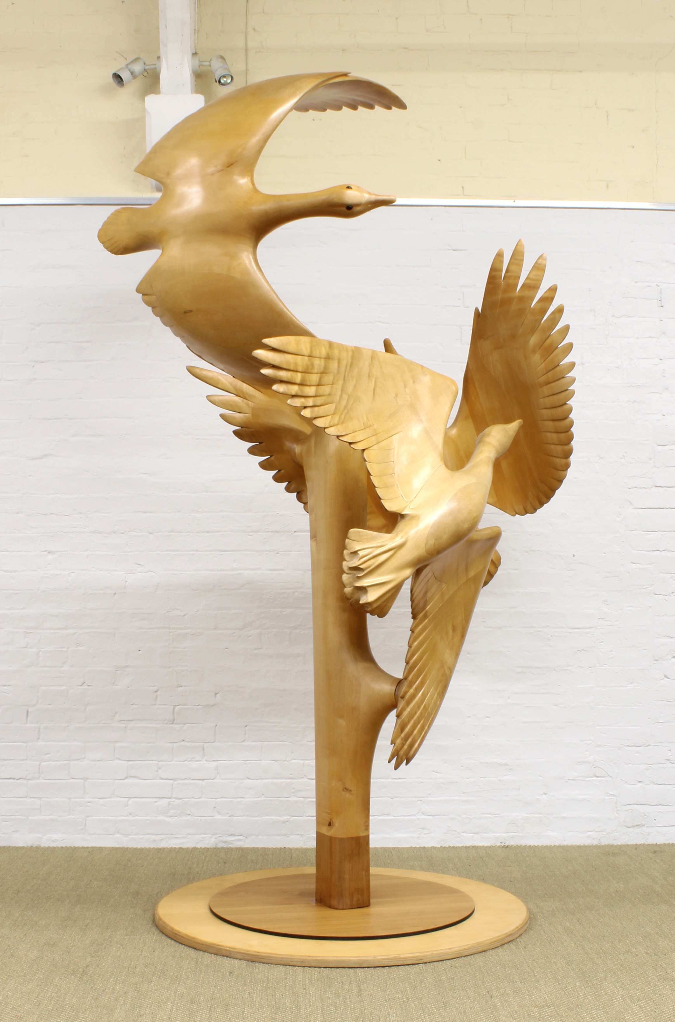 Artwork by Walter Ritchie, Flying Geese (1981-83, Made of Illustrated