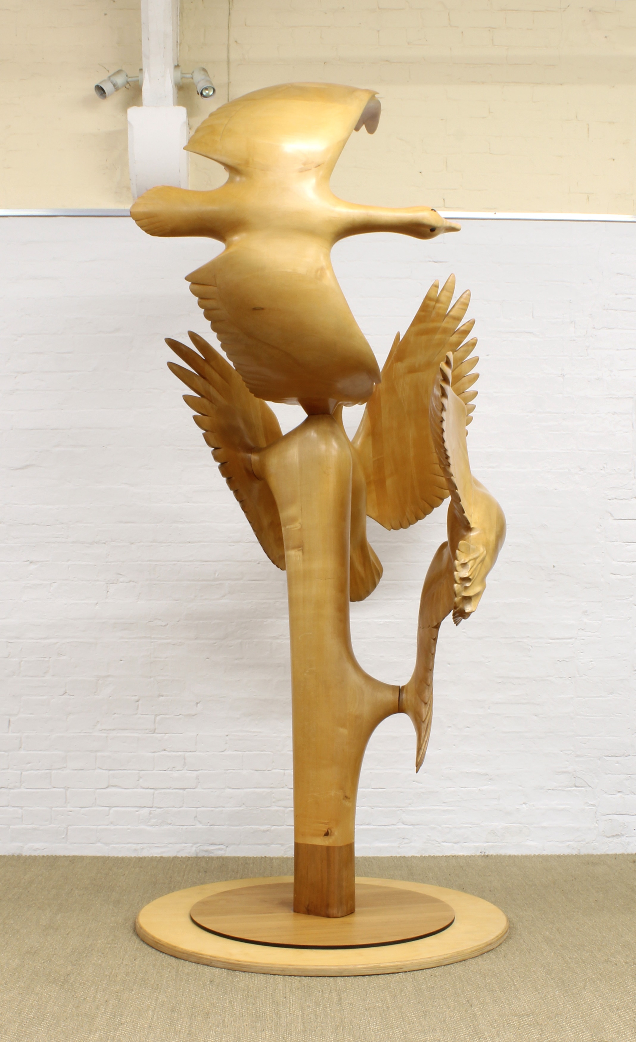 Artwork by Walter Ritchie, Flying Geese (1981-83, Made of Illustrated