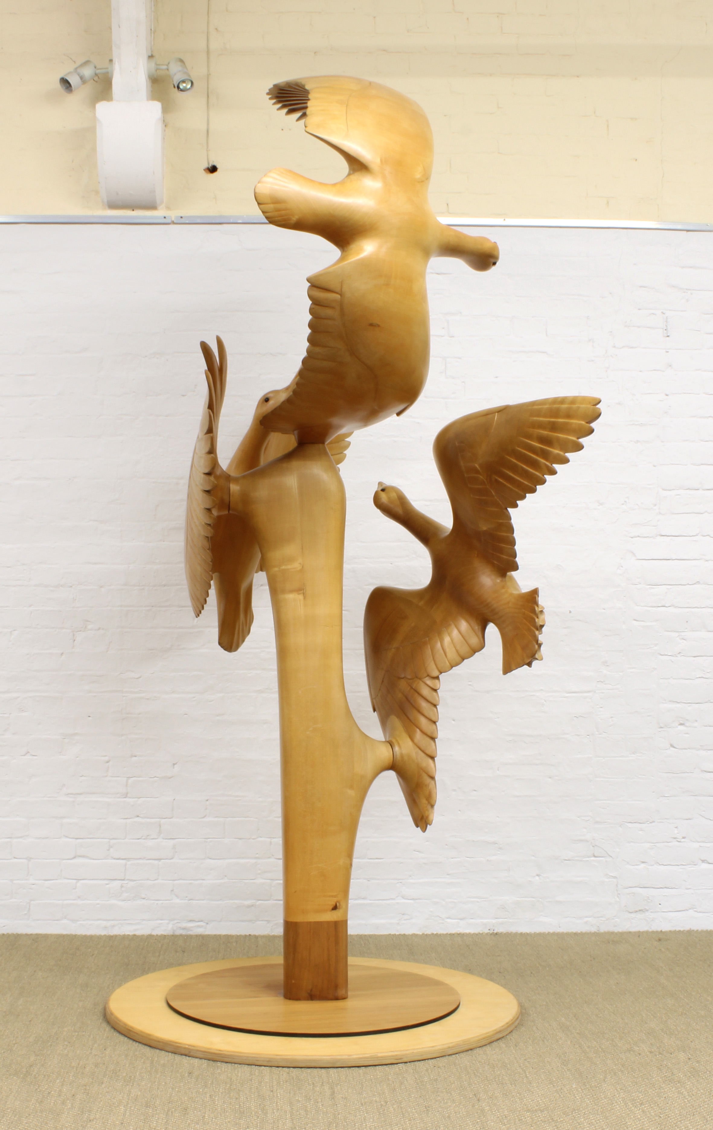 Artwork by Walter Ritchie, Flying Geese (1981-83, Made of Illustrated