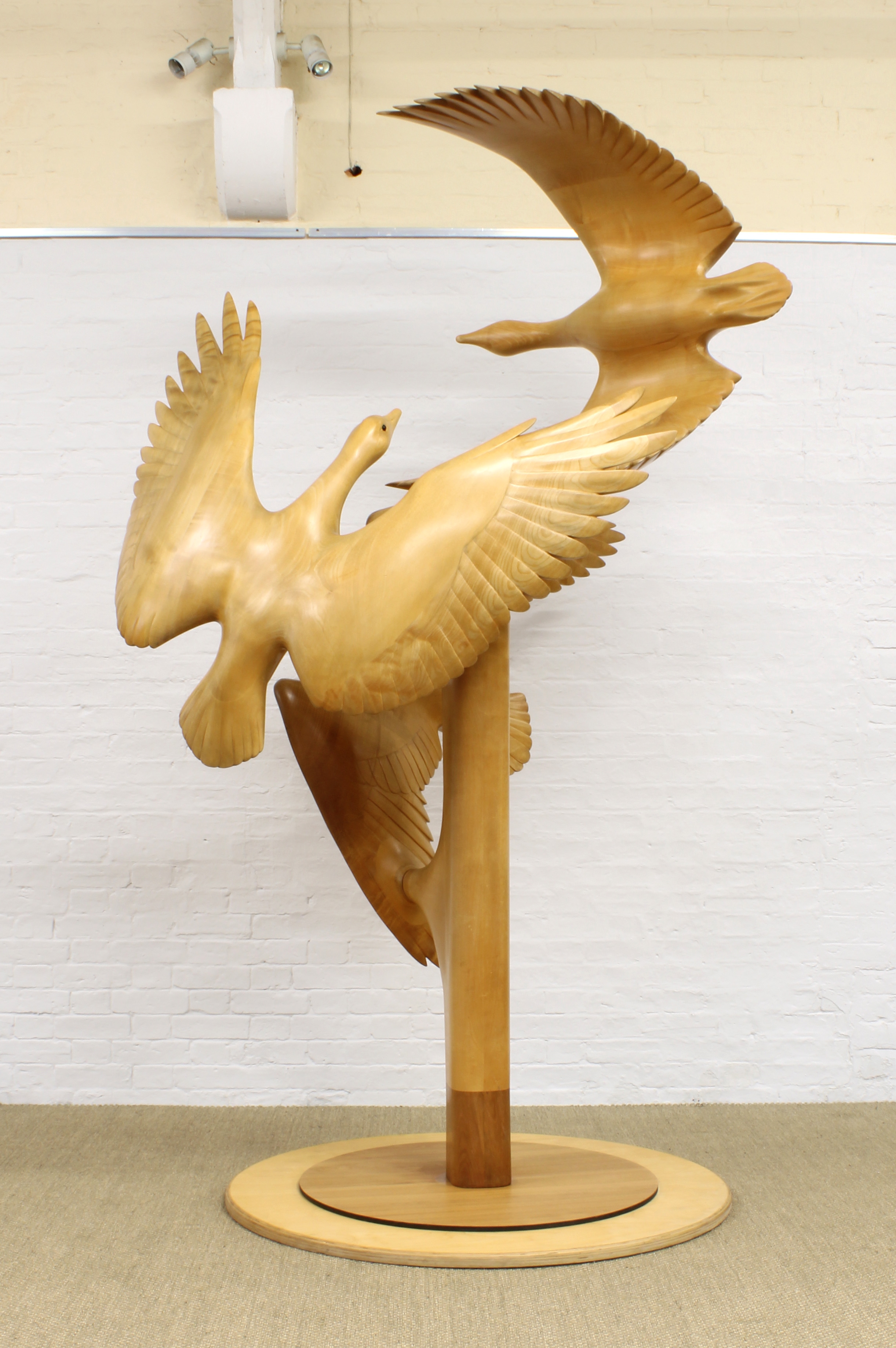 Artwork by Walter Ritchie, Flying Geese (1981-83, Made of Illustrated