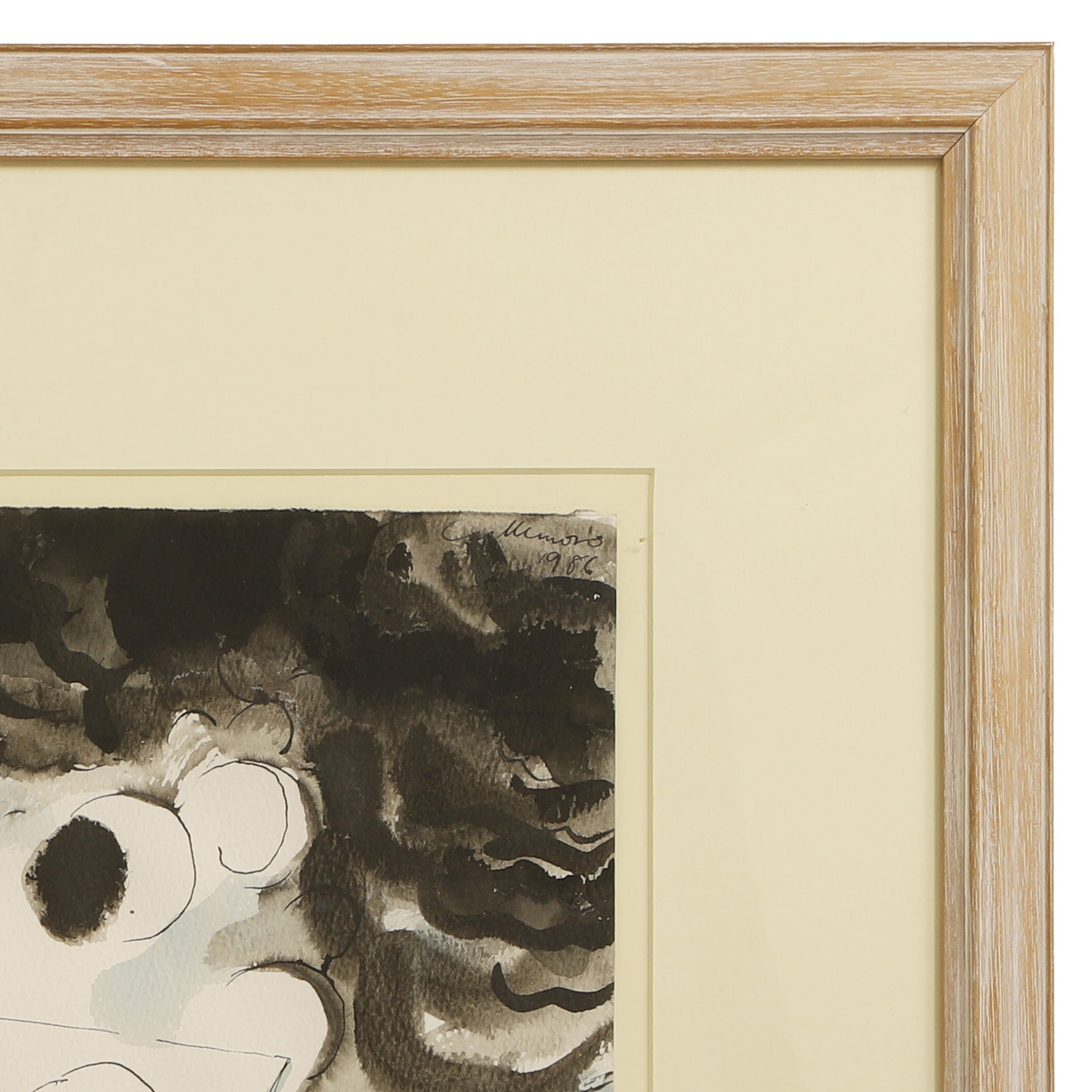 Artwork by Michael Cullimore, Still Life with Comet, Made of pen and ink and watercolour