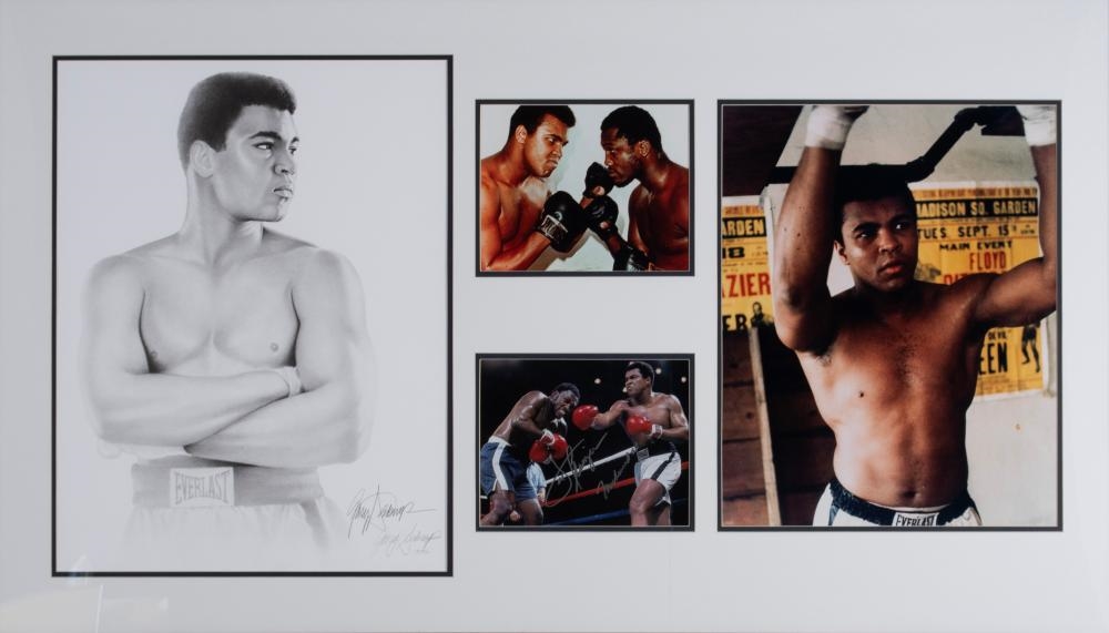 Gary Saderup | MUHAMMED ALI PHOTOGRAPHIC COLLAGE WITH ALI AND JOE ...
