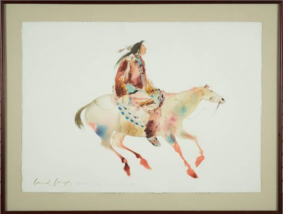 Carol Grigg | Warrior - Riding the Good Red Road | MutualArt