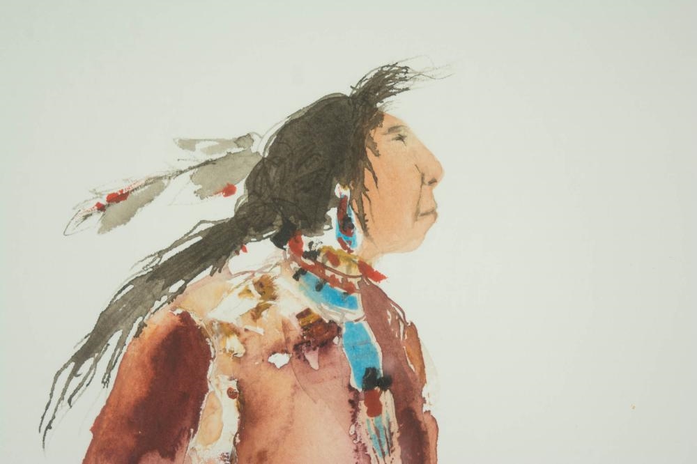 Carol Grigg | Warrior - Riding the Good Red Road | MutualArt