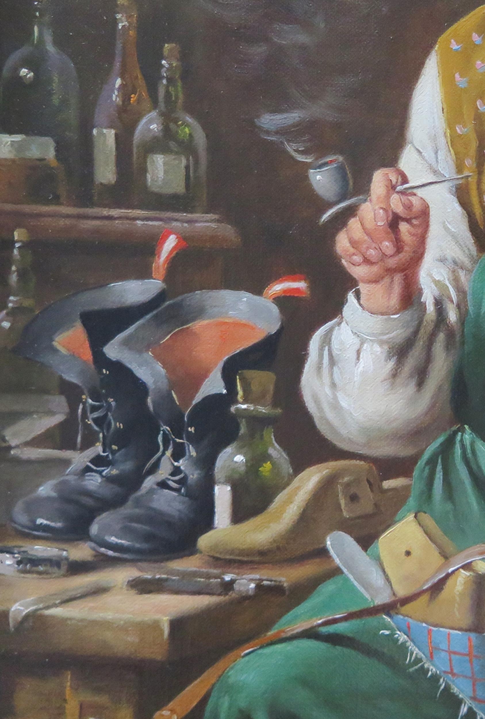 H. Richter | Portrait of a Cobbler signed H | MutualArt