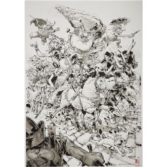 Hommage à Astérix - Kim Jung Gi