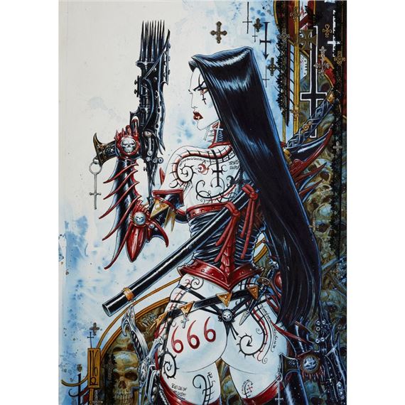 Couverture de Claudia, Chevalier Vampire, Tome 4 - La marque de la Bête