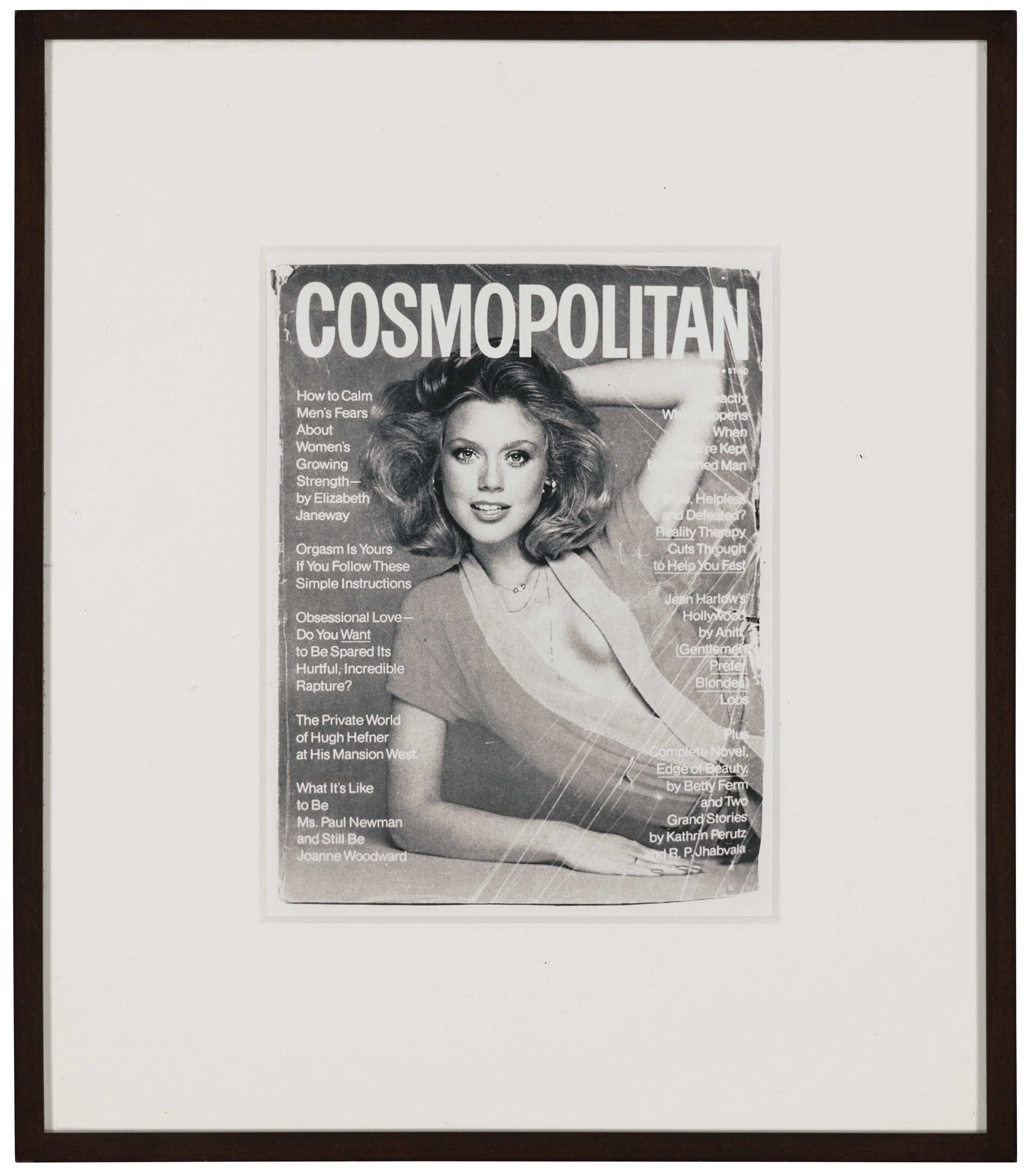 Artwork by Cindy Sherman, Cover Girl (Cosmopolitan), Made of gelatin silver prints
