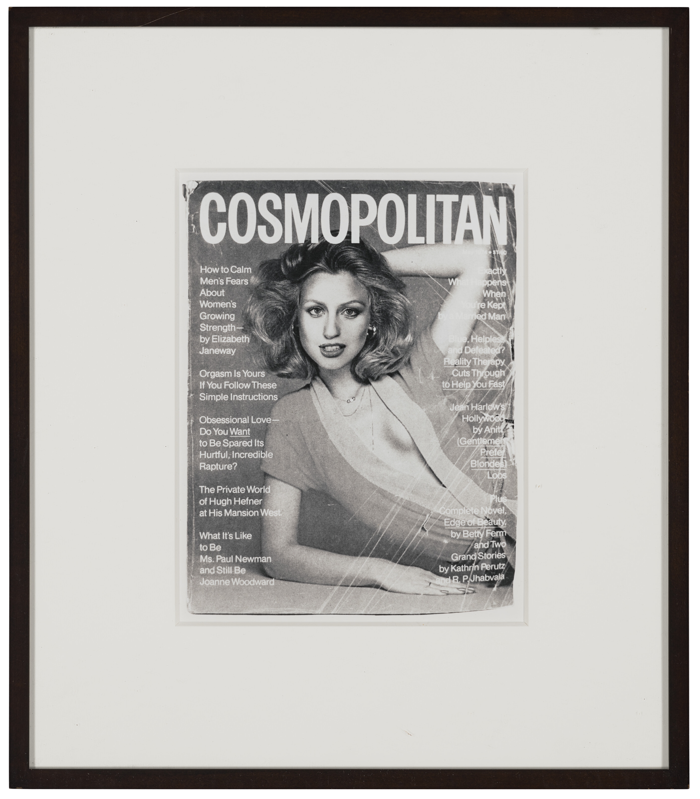 Artwork by Cindy Sherman, Cover Girl (Cosmopolitan), Made of gelatin silver prints