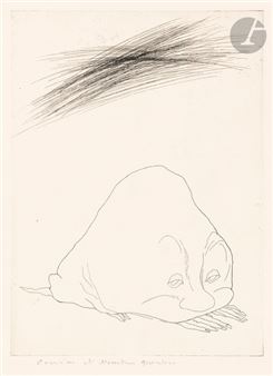 Illustrations for his own text, Contes du demi-sommeil - Marcel Béalu