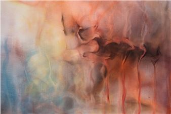 Oliver Beer: Resonance Paintings: The Cave - Thaddaeus Ropac, Paris (Marais)