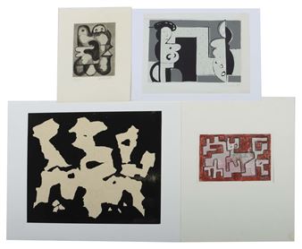 Abstrakte Kompositionen - Trude Brellochs