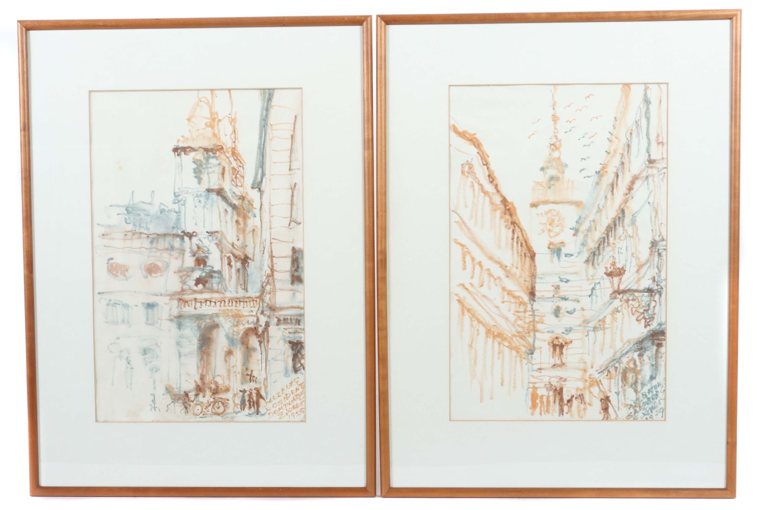⭐︎値下げ⭐︎【イタリアの画家】Erwin PINERO 油彩画 シルバーフレーム♪ Erwin Auction Results: Historical Sales Records