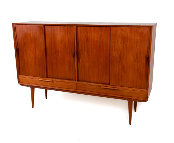 OMANN JUN MODEL 13 TEAK SIDEBOARD C. 1960'S by Omann Jun