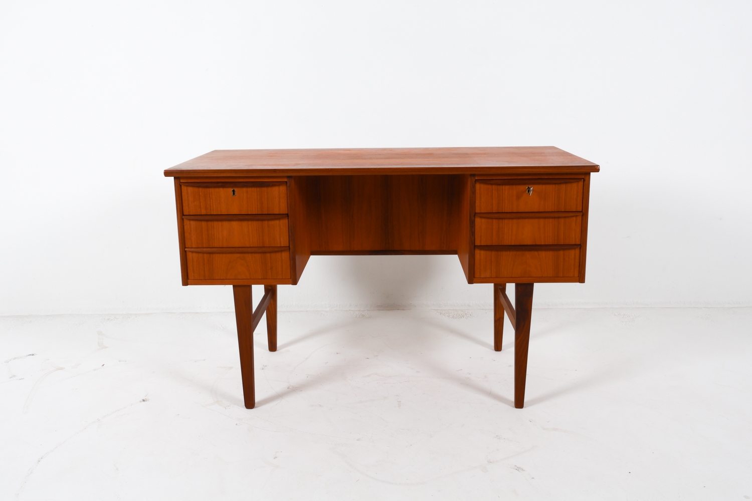 Spots | DANISH TEAK WRITING DESK C. 1970'S | MutualArt
