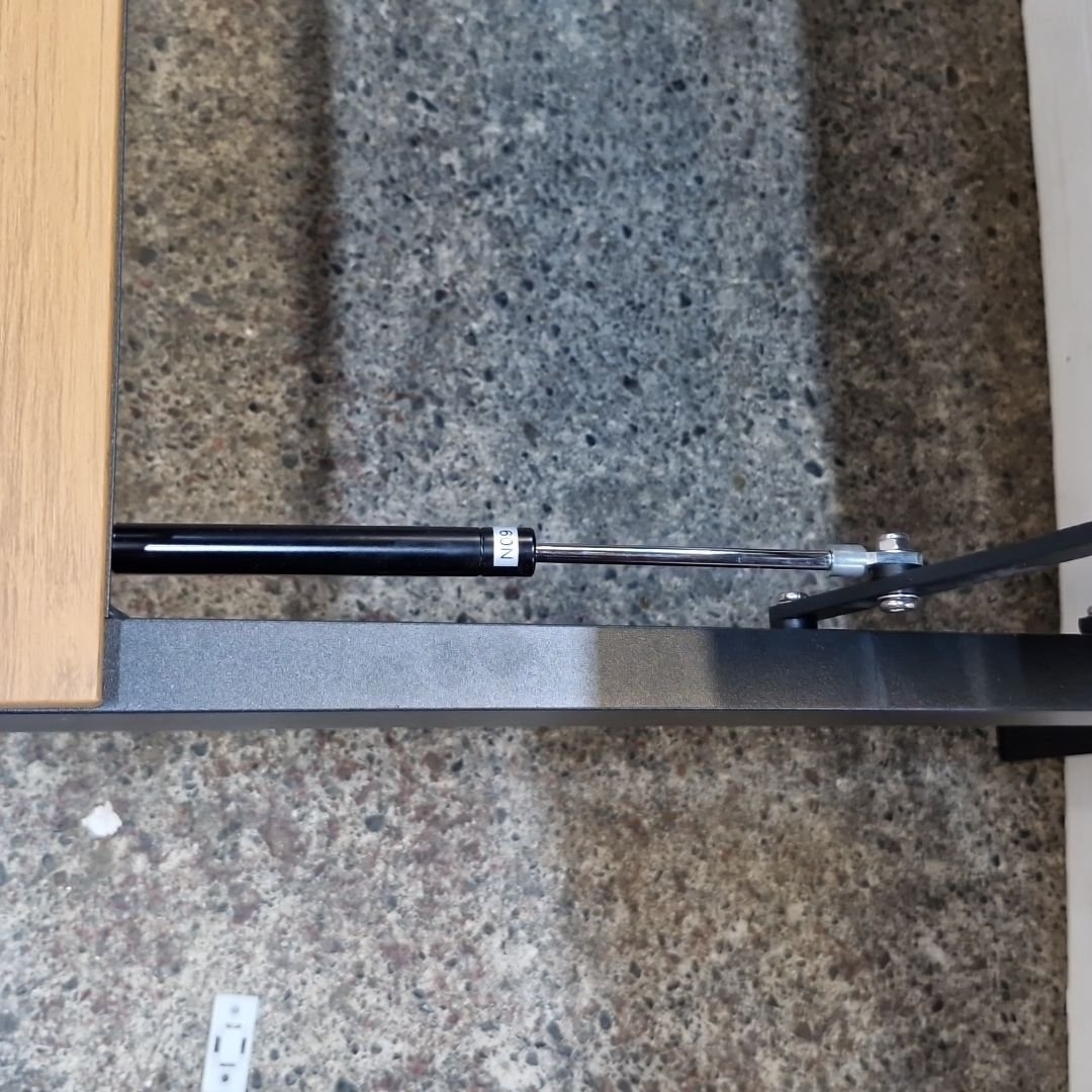 Artwork by Kare Design, A brand new Kare design Convertible coffee table with lift-t, Made of black metal