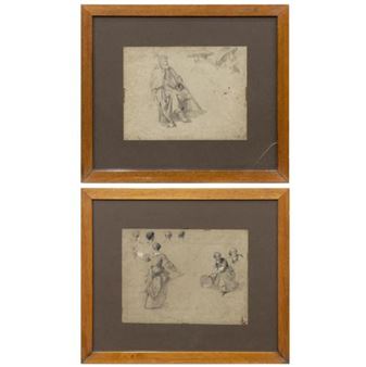 ESTUDIO DE PERSONAJES, S.XIX - José Mirabent y Catell