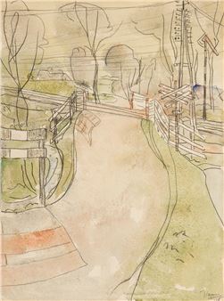 Railway crossing - Harmen Hermanus Meurs