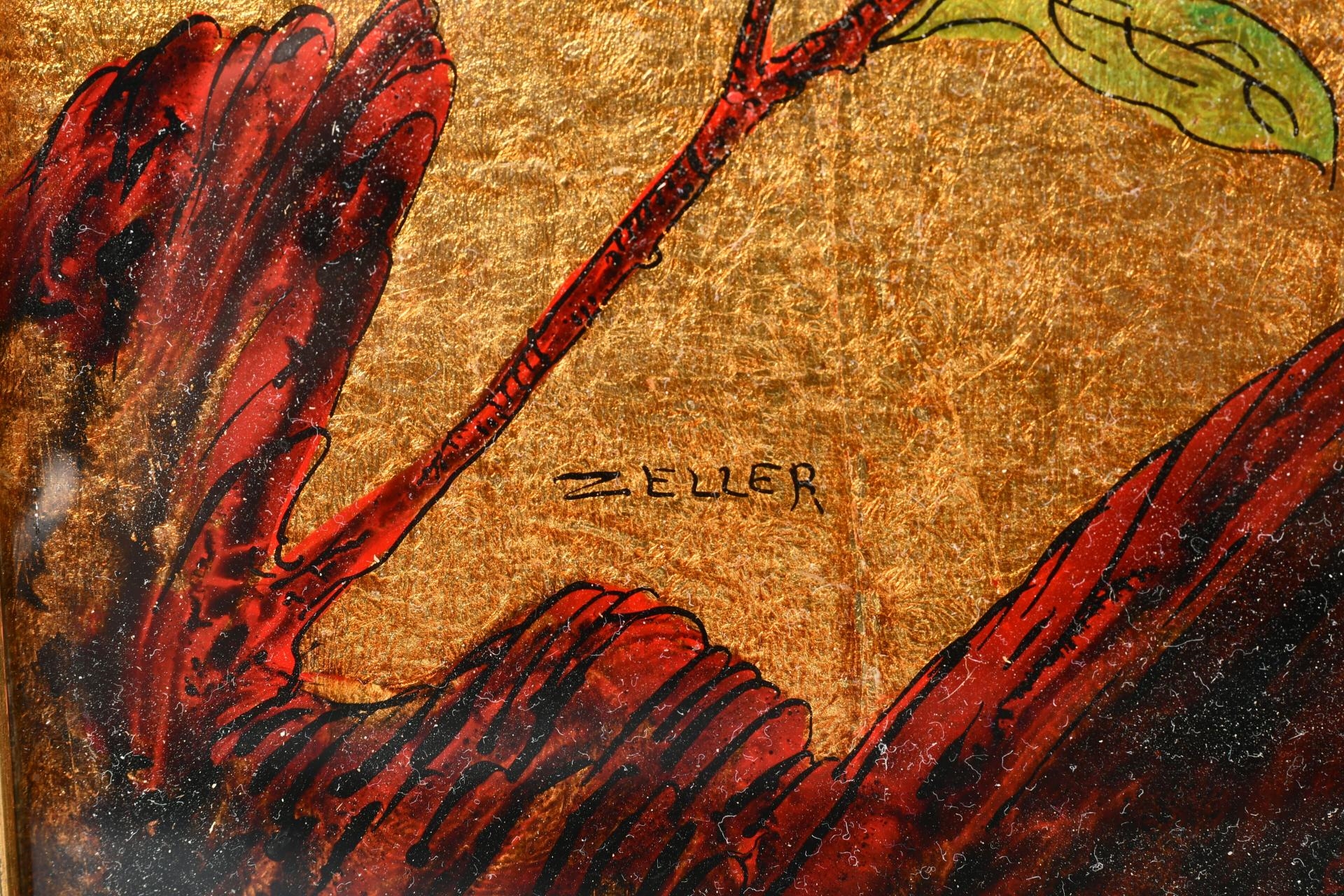 Artwork by Michel Zeller, ZELLER, Made of Fixé sous verre