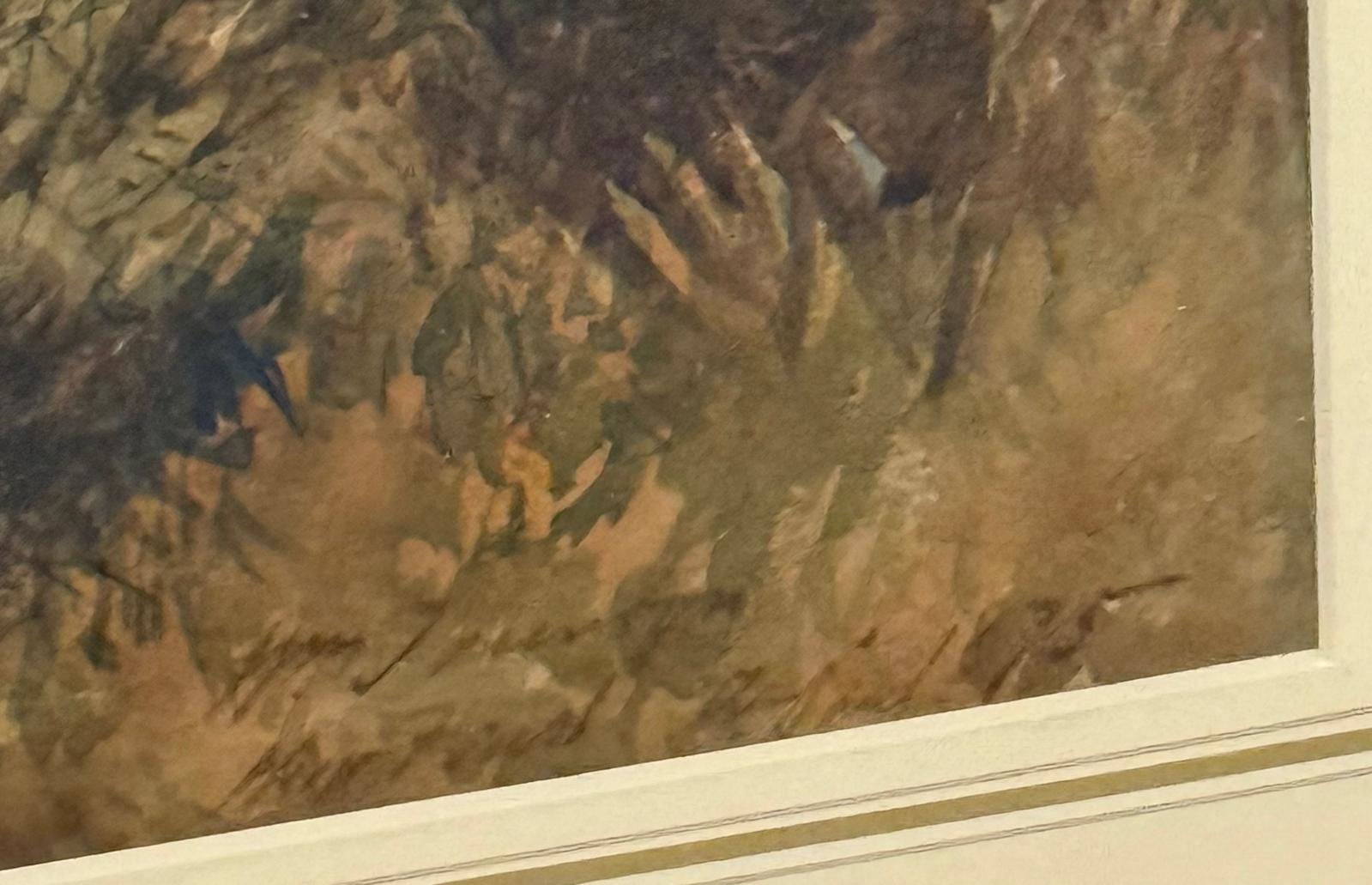 Artwork by William Taunton, In The New Forest, Made of pencil and watercolour