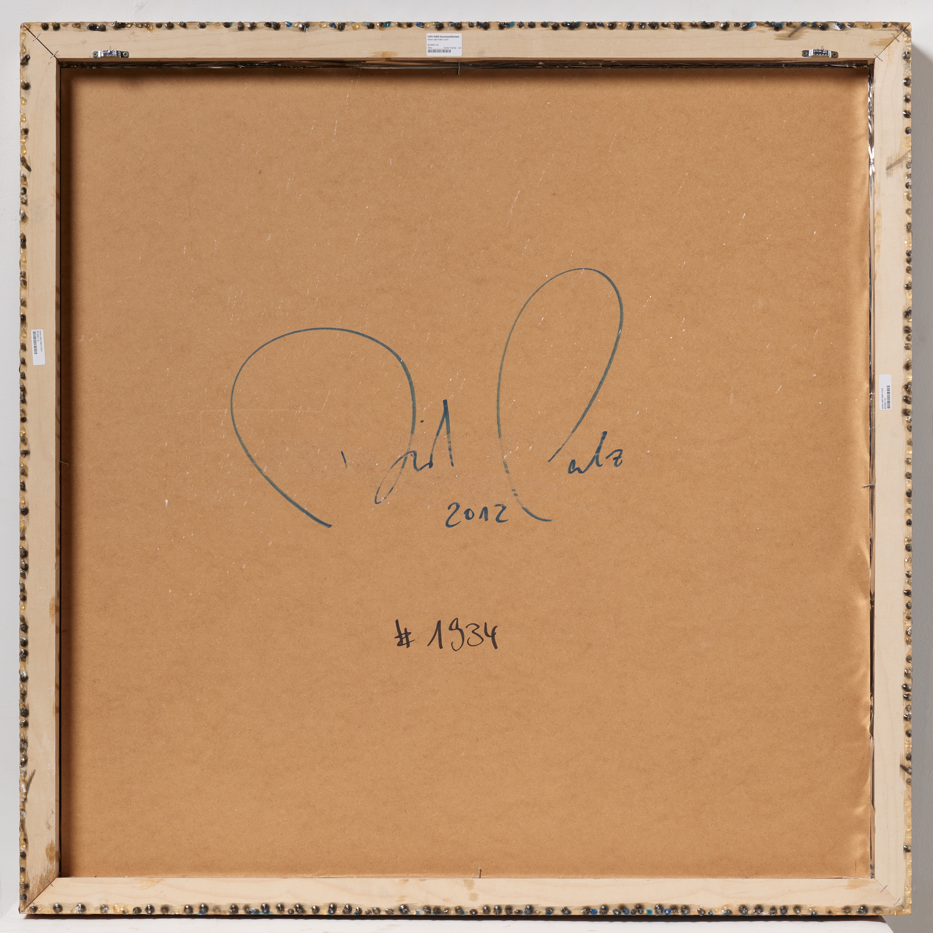 Artwork by Dirk Salz, 1934, Made of Resin and pigments