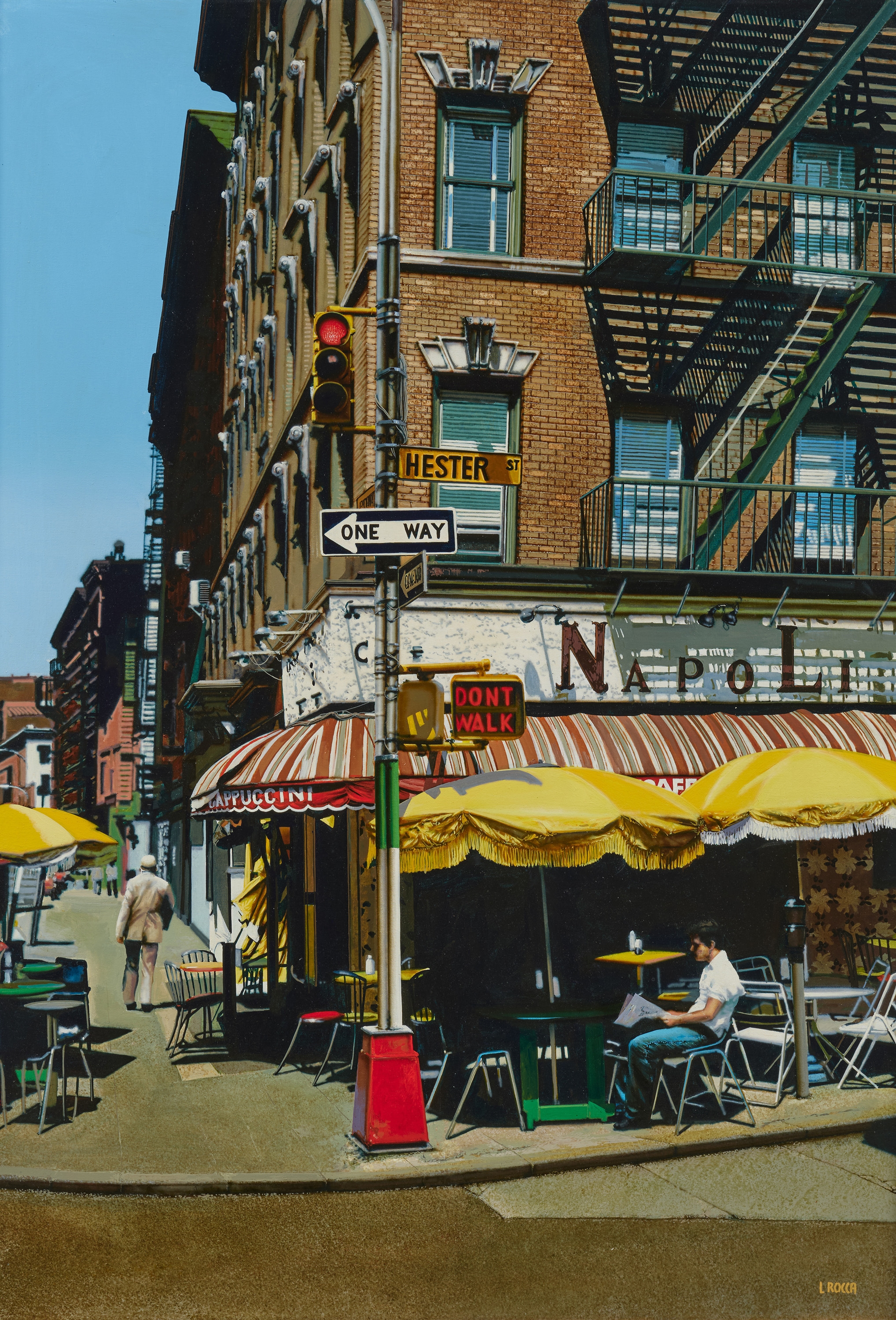Luigi Rocca | New York N.Y. Napoli Café (1993) | MutualArt