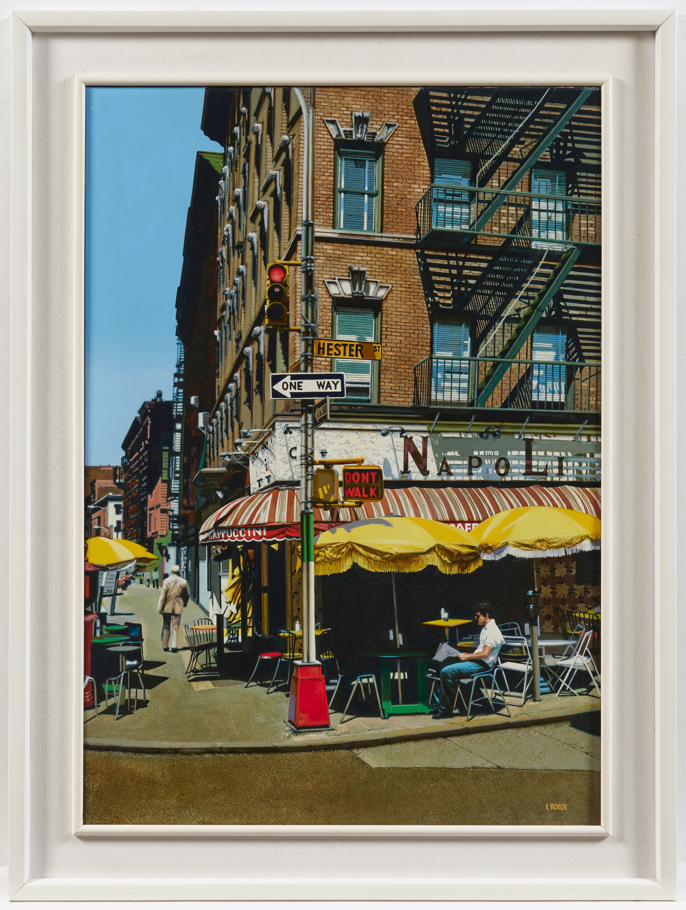 Luigi Rocca | New York N.Y. Napoli Café (1993) | MutualArt