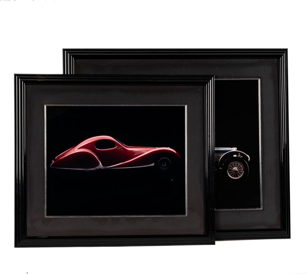 Artwork by Michael Furman, Two Talbot Lago Photographs, Made of Photographs