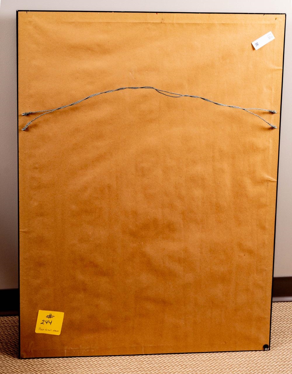 Artwork by Dennis Simon, René Dreyfus Signed Monaco Grand Prix Poster, Made of Poster
lithographic poster