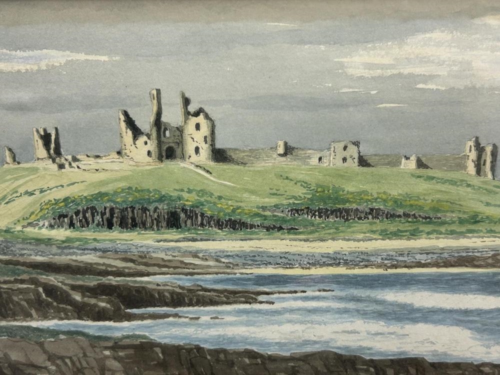 Artwork by George Hutchinson, Signed George Musther Hutchinson Watercolor, Made of Watercolor