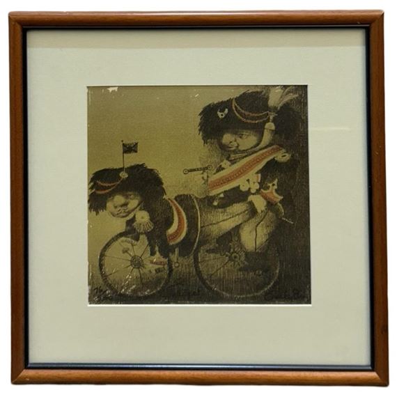 Charles Bragg | Vintage Signed Charles Bragg Lithograph | MutualArt