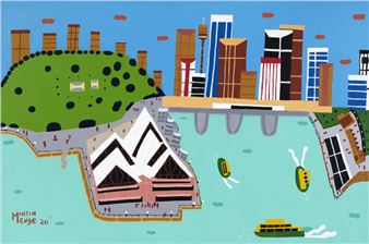 An Afternoon on Sydney Harbour, 2020 - Martin Edge