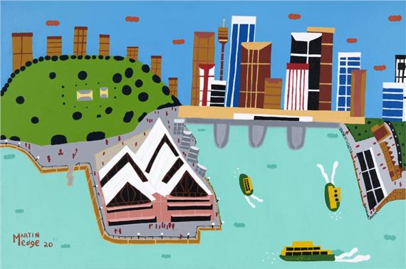 An Afternoon on Sydney Harbour, 2020 by Martin Edge, 2020