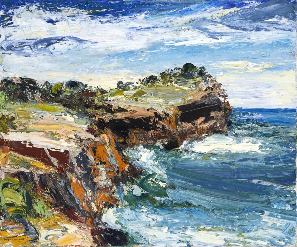 Artwork by Tim Hutchinson, The Point- Camden Haven, 2014, Made of oil on canvas