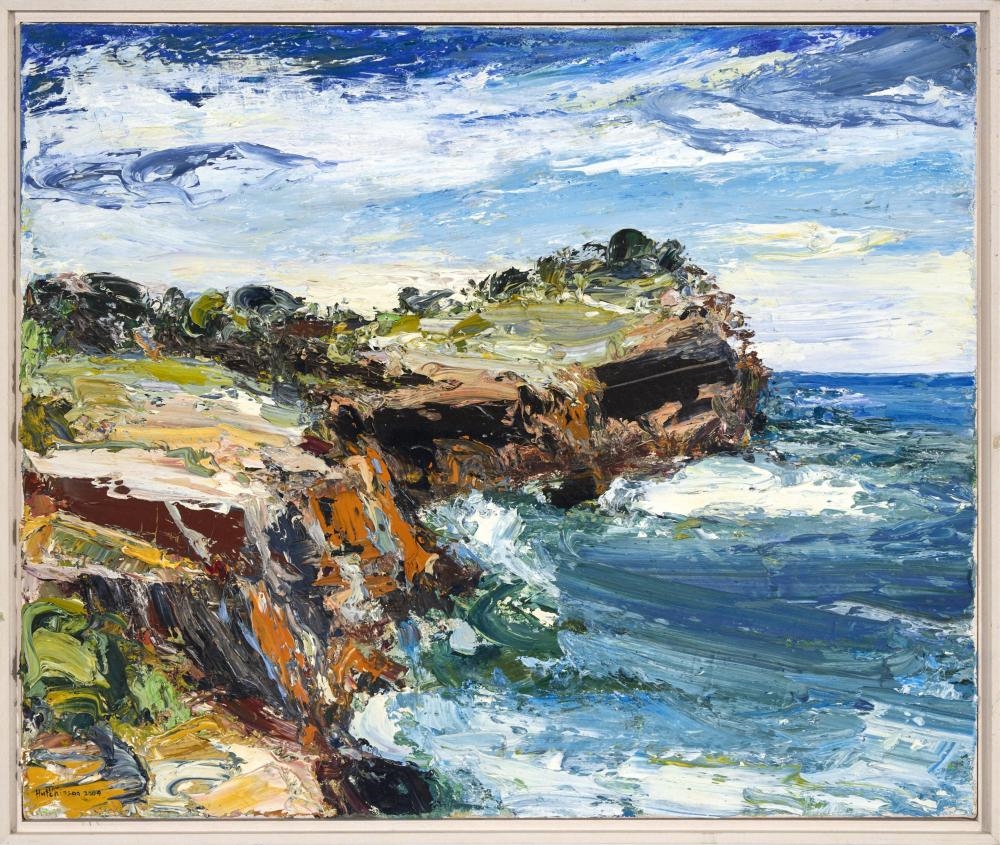 Artwork by Tim Hutchinson, The Point- Camden Haven, 2014, Made of oil on canvas