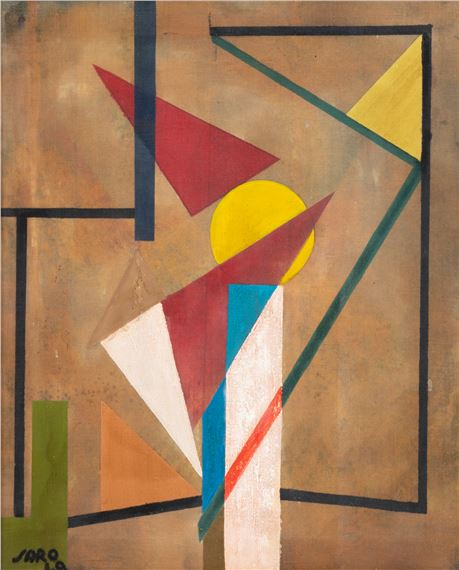 Figure geometriche by Saro Mirabella, 1948
