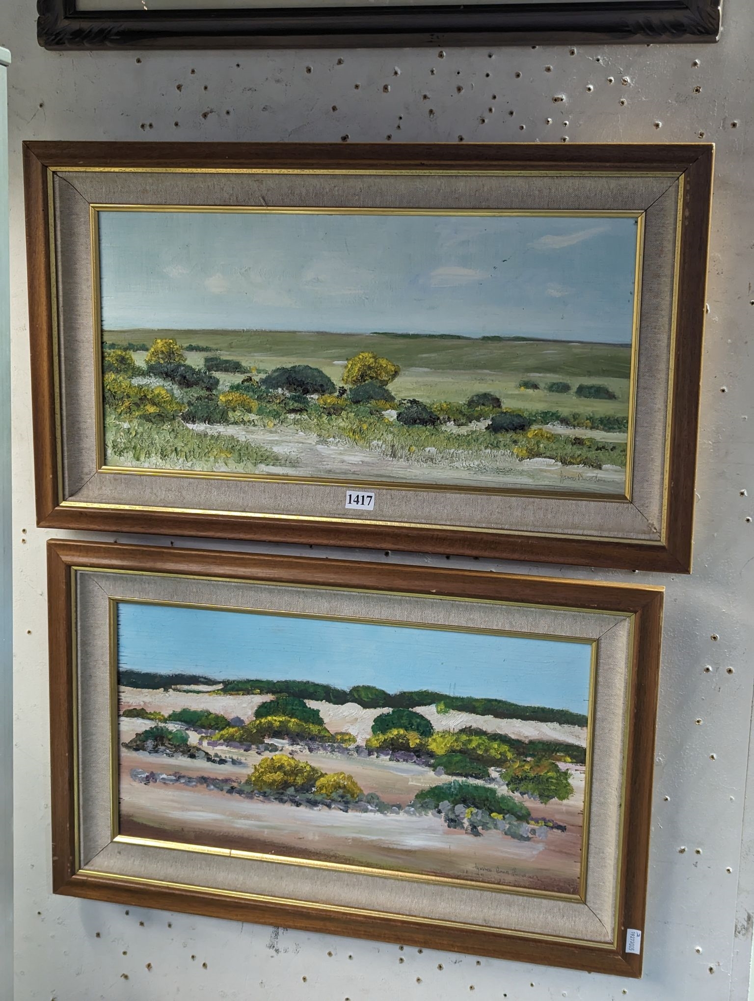 Artwork by James Bruce, JAMES BRUCE THOMASON, Made of oil on board