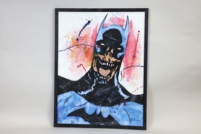 Artwork by Jérôme Guerido, BATMAN, Made of canvas