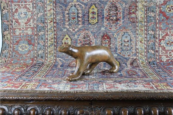 Thermobrass Statuette en bronze Ours Grizzly - Animal sauvage