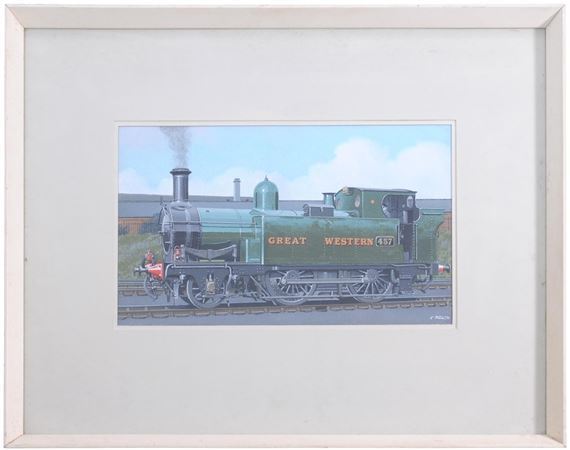 An original , GWR Pannier Tank no - Victor Welch