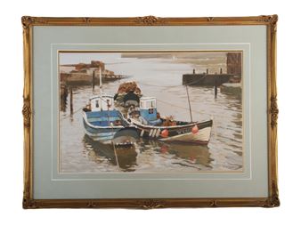 Staithes Harbour - Jeff Harpham
