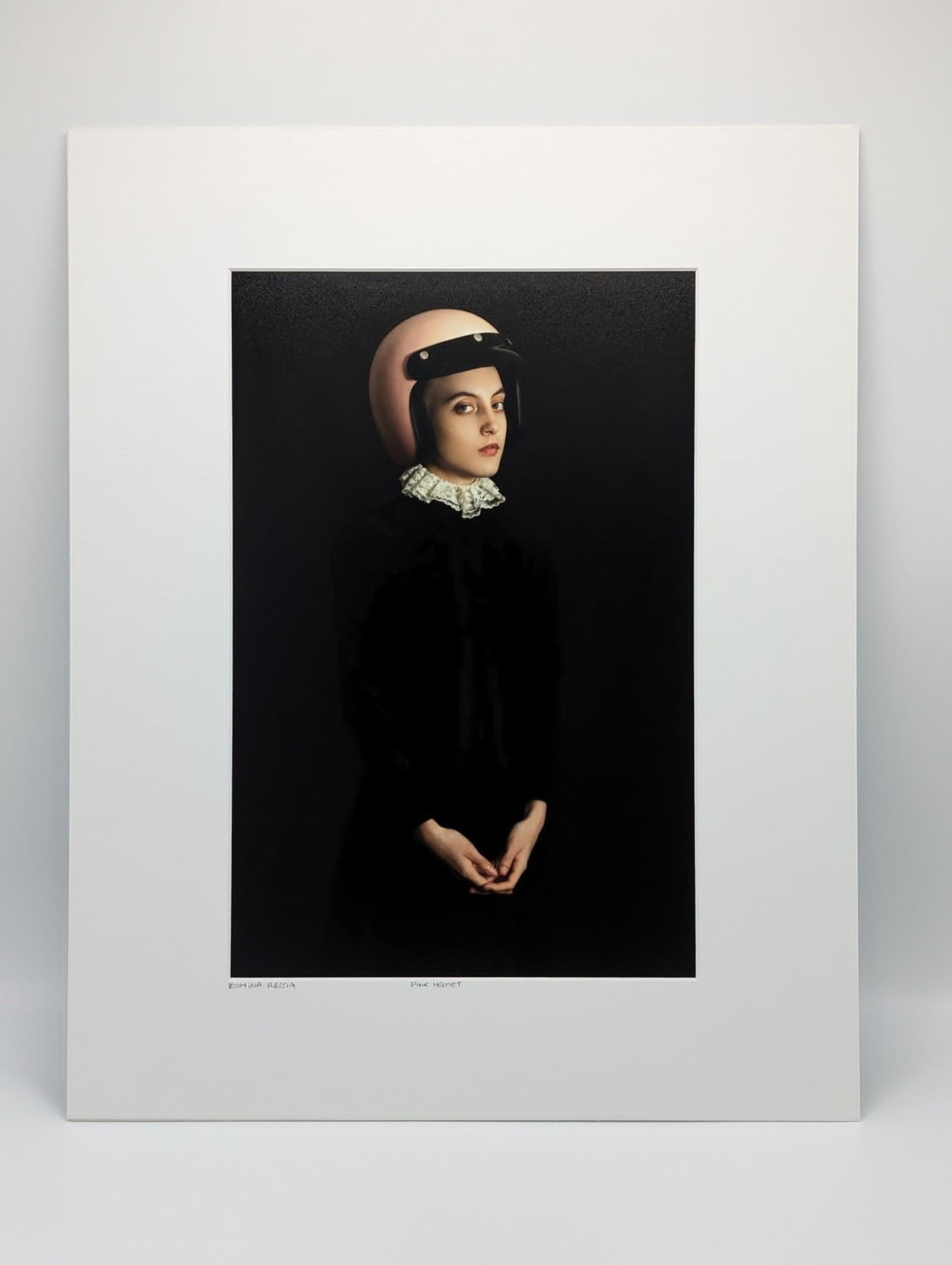 Romina Ressia | Pink Helmet | MutualArt