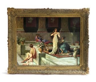 Harem Scene - Guglielmo Zocchi