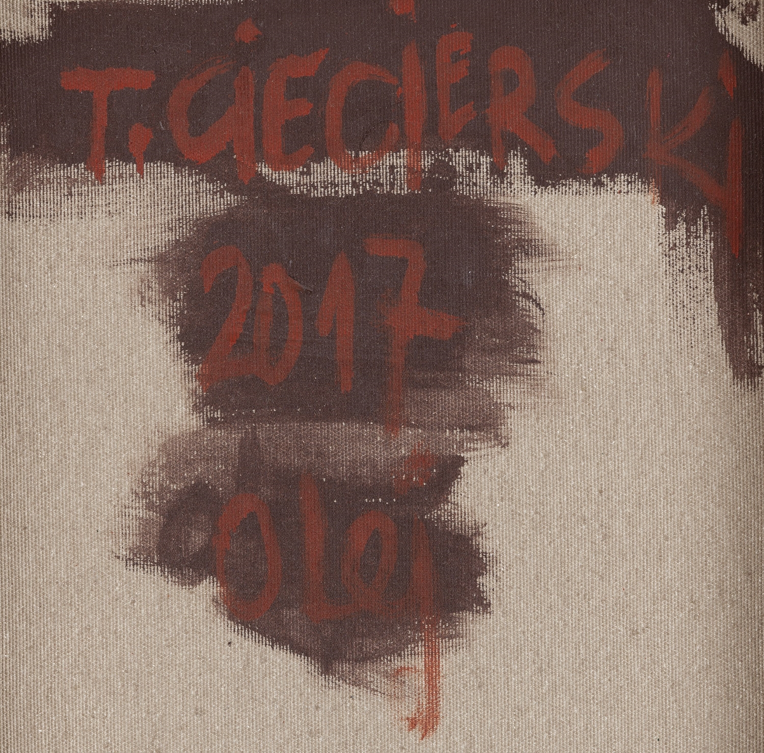 Artwork by Tomasz Ciecierski, Utitled, Made of oil/canvas